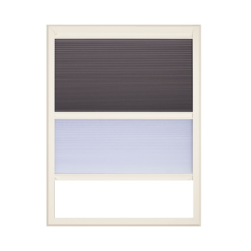 Plisségordijn Night & Day in frame | Bottom Up - Afbeelding 2
