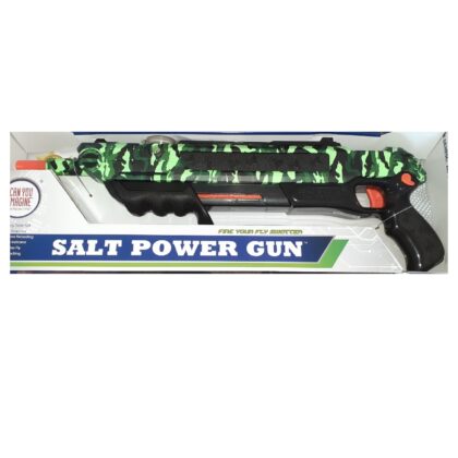 Salt Power Gun | Green Camofly | Vliegen gun | Zoutgeweer