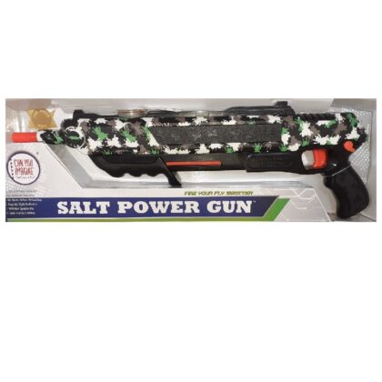 Salt Power Gun | White Camofly | Vliegen gun | Zoutgeweer